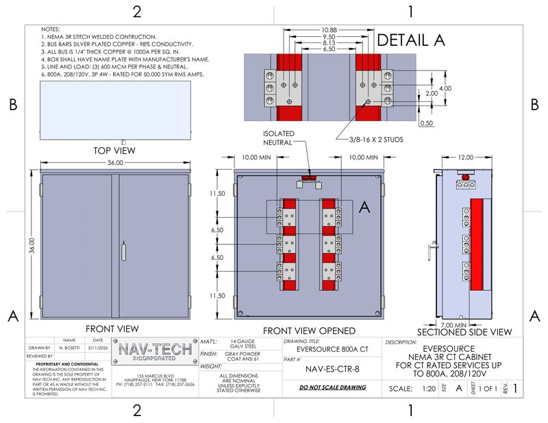 NAV-ES-CTR-8 drawing